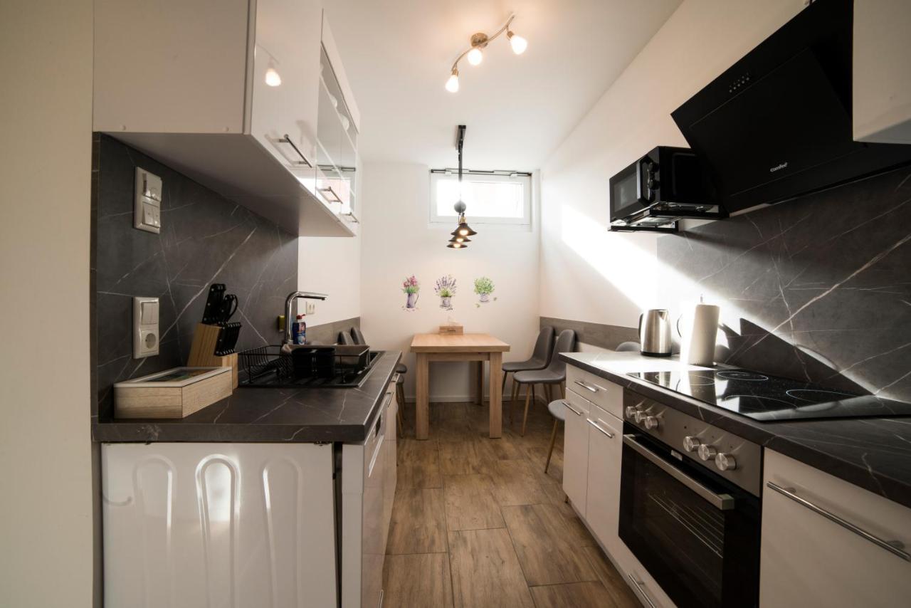 Schoene Ferienwohnung 78M2, 3 Schlafzimmer, 2 Baeder, Zentrumnah, 1Og Erfurt Exteriér fotografie